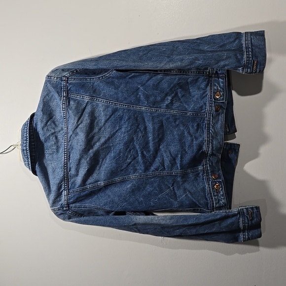 J Crew Denim Trucker Jacket Extra Small - Picture 3 of 9